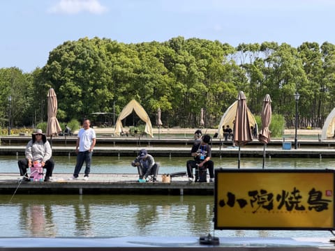 壹号钓场·钓鱼·户外露营·企业团建环境图